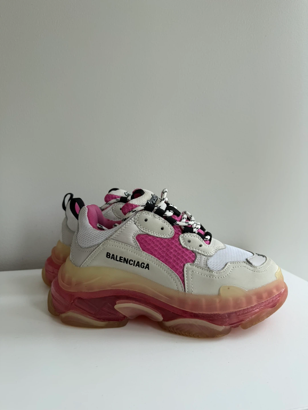 Balenciaga Triple S Sneakers Pink White Size 37 - photo 3