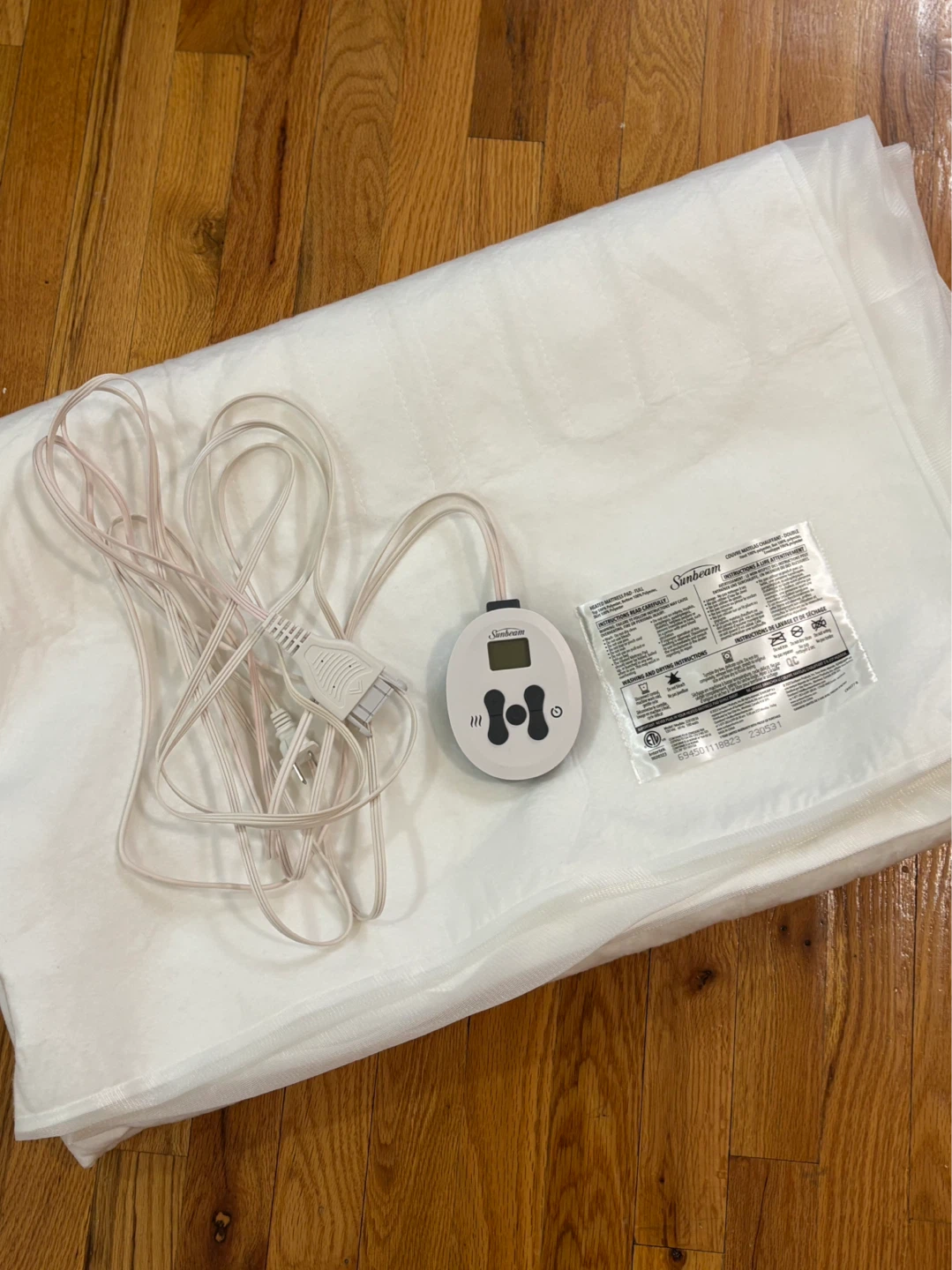Sunbeam Heated Electric Mattress Pad - Full Size🌱