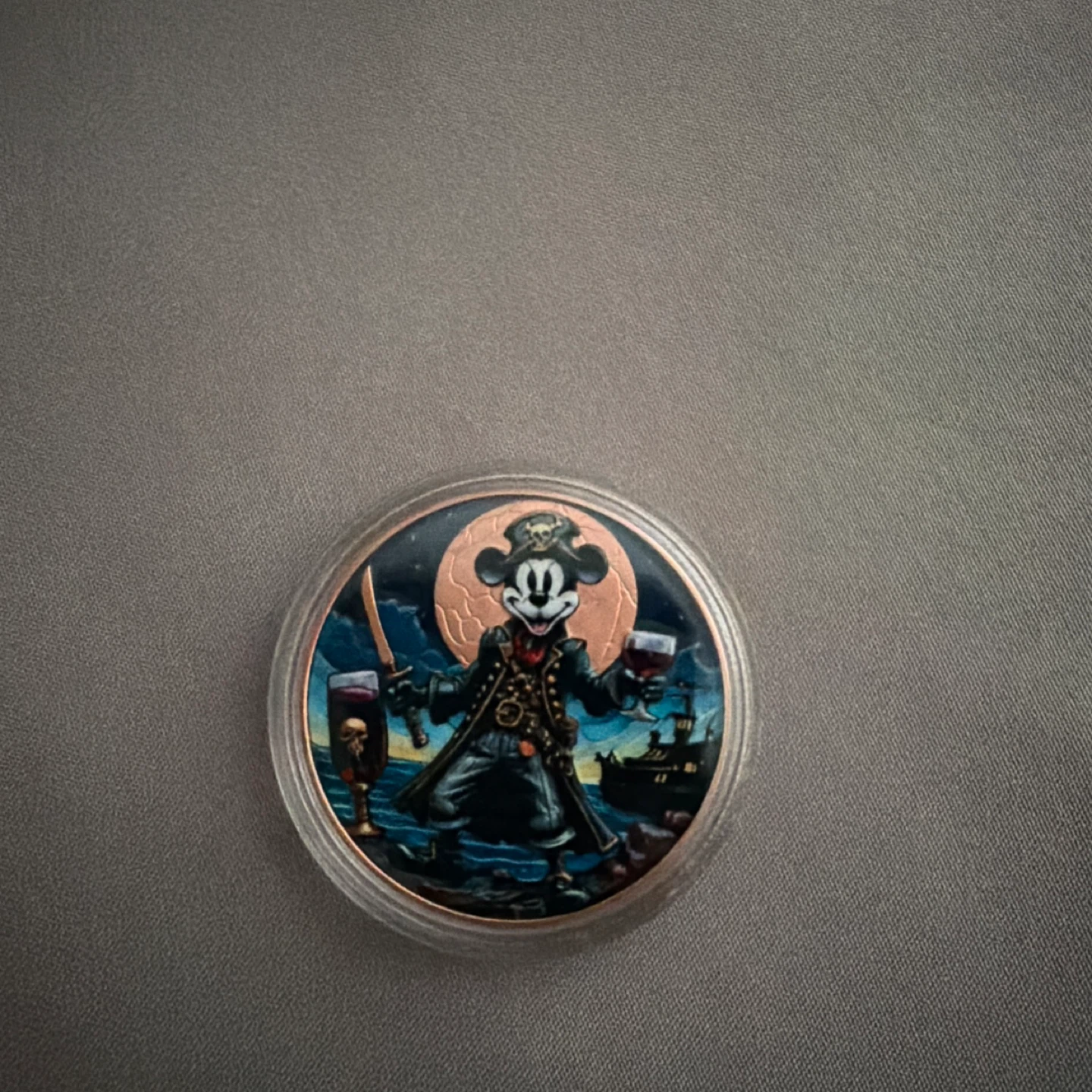 Pirate Willie 33g Copper Coin - photo 2