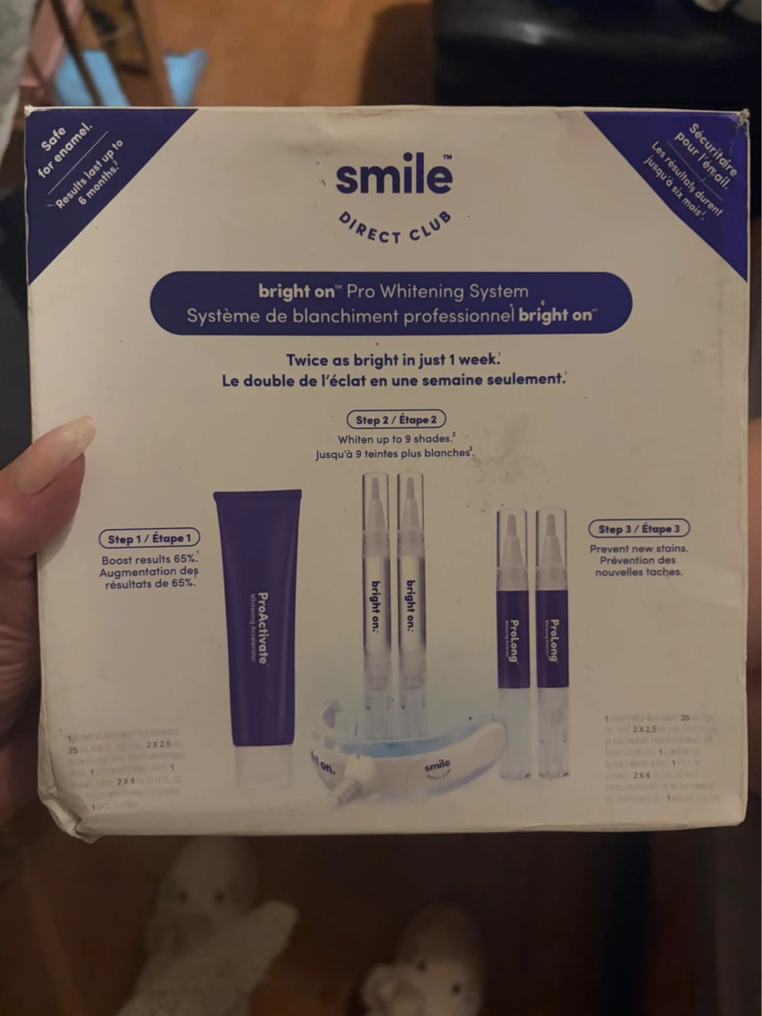 Smile Direct Club bright on Pro Whitening System