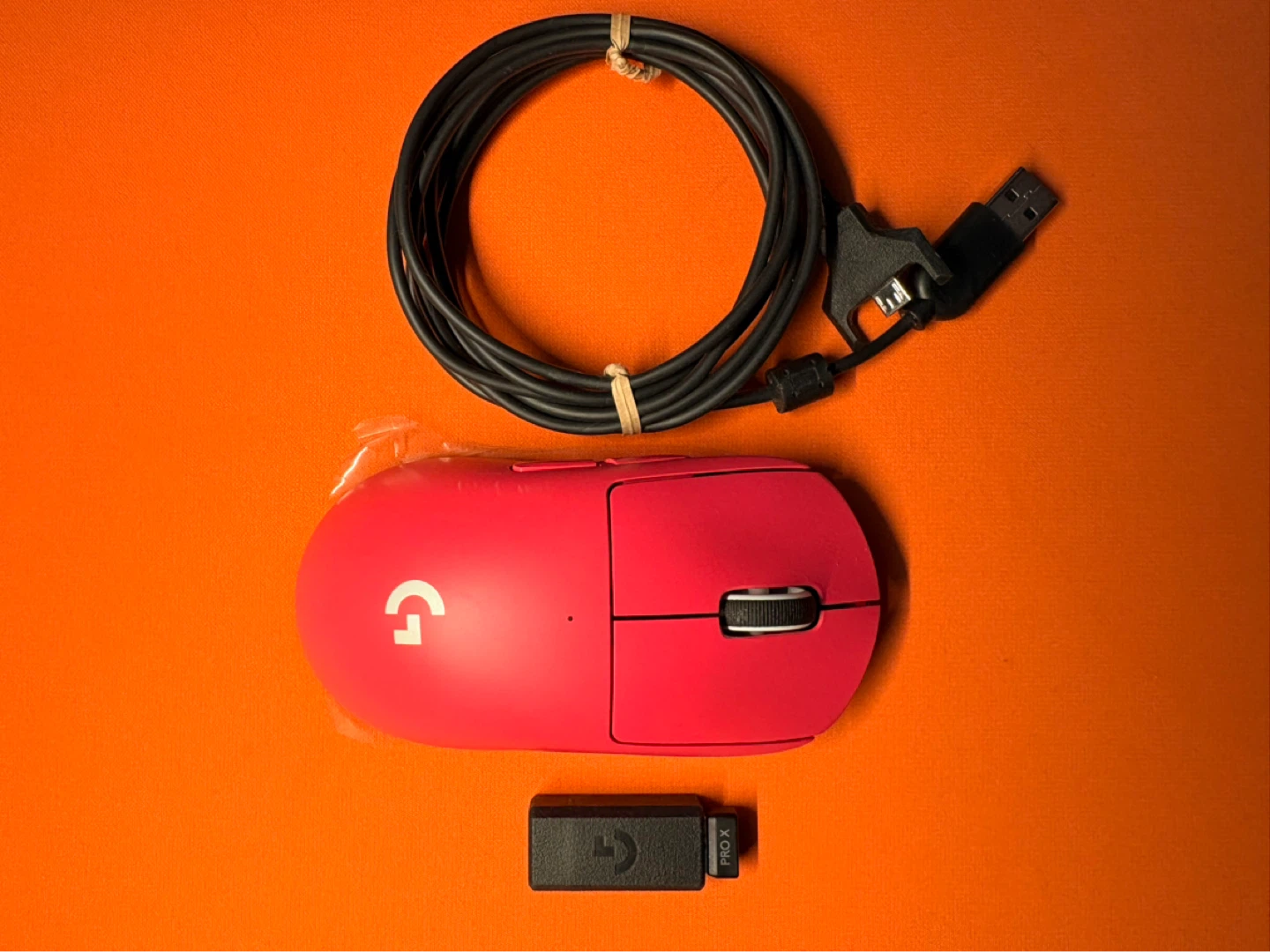 Logitech G PRO X SUPERLIGHT Wireless Gaming Mouse - Red - photo 2