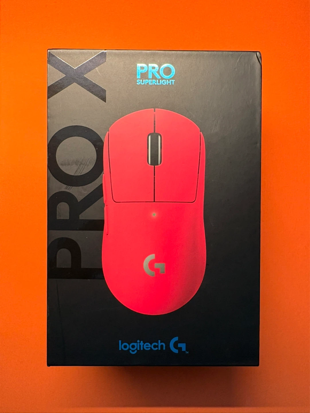 Logitech G PRO X SUPERLIGHT Wireless Gaming Mouse - Red