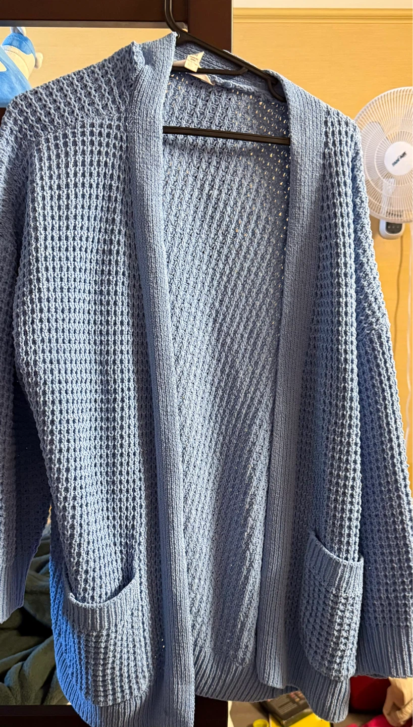 💛Time and Tru Light Blue Knit Cardigan Size XXL💛