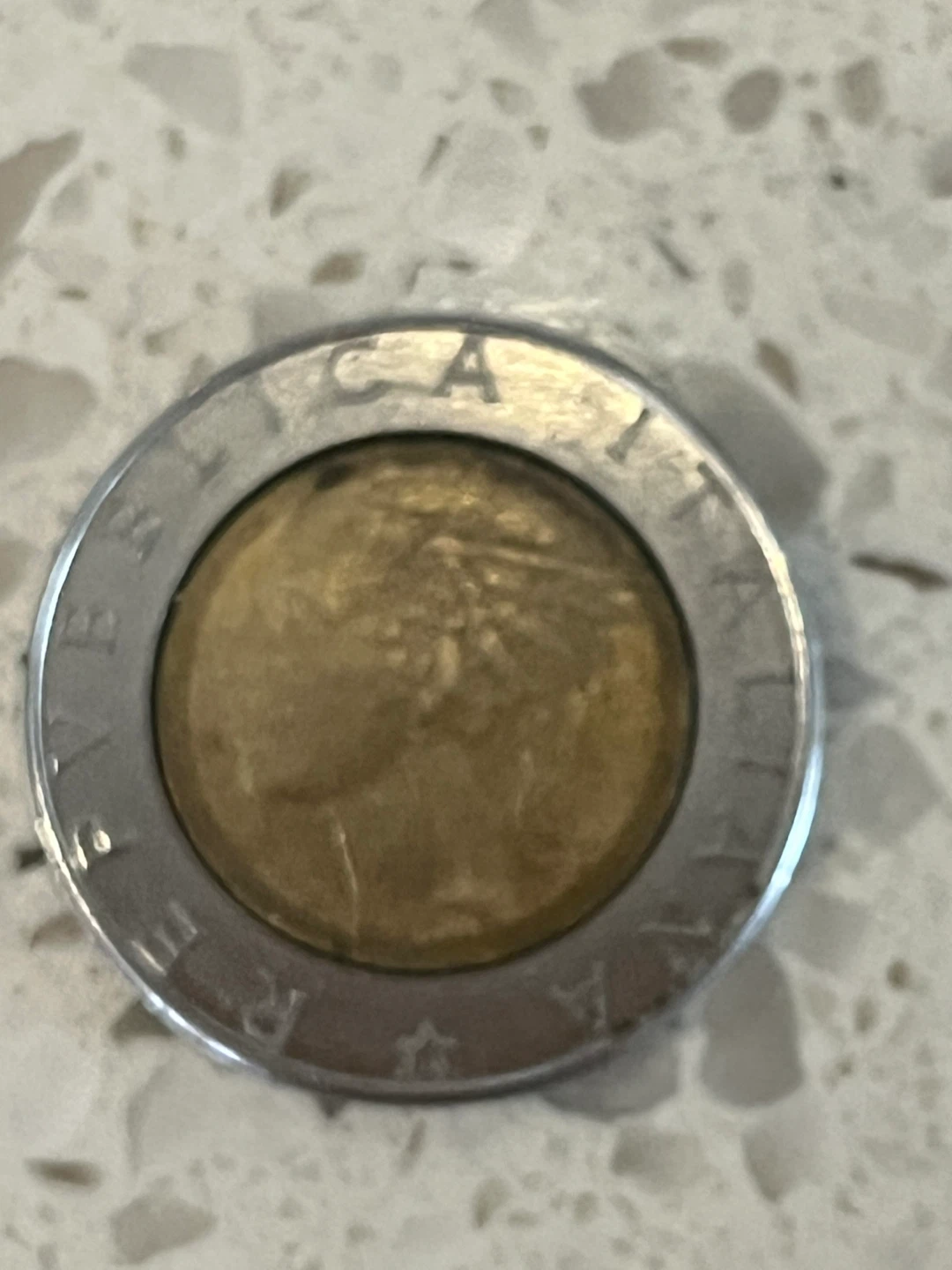 1986 Italian 500 Lire Coin