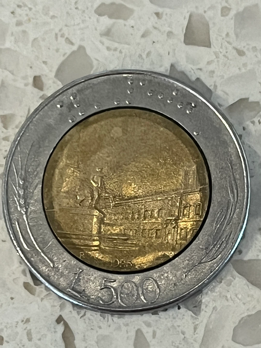 1986 Italian 500 Lire Coin - photo 3