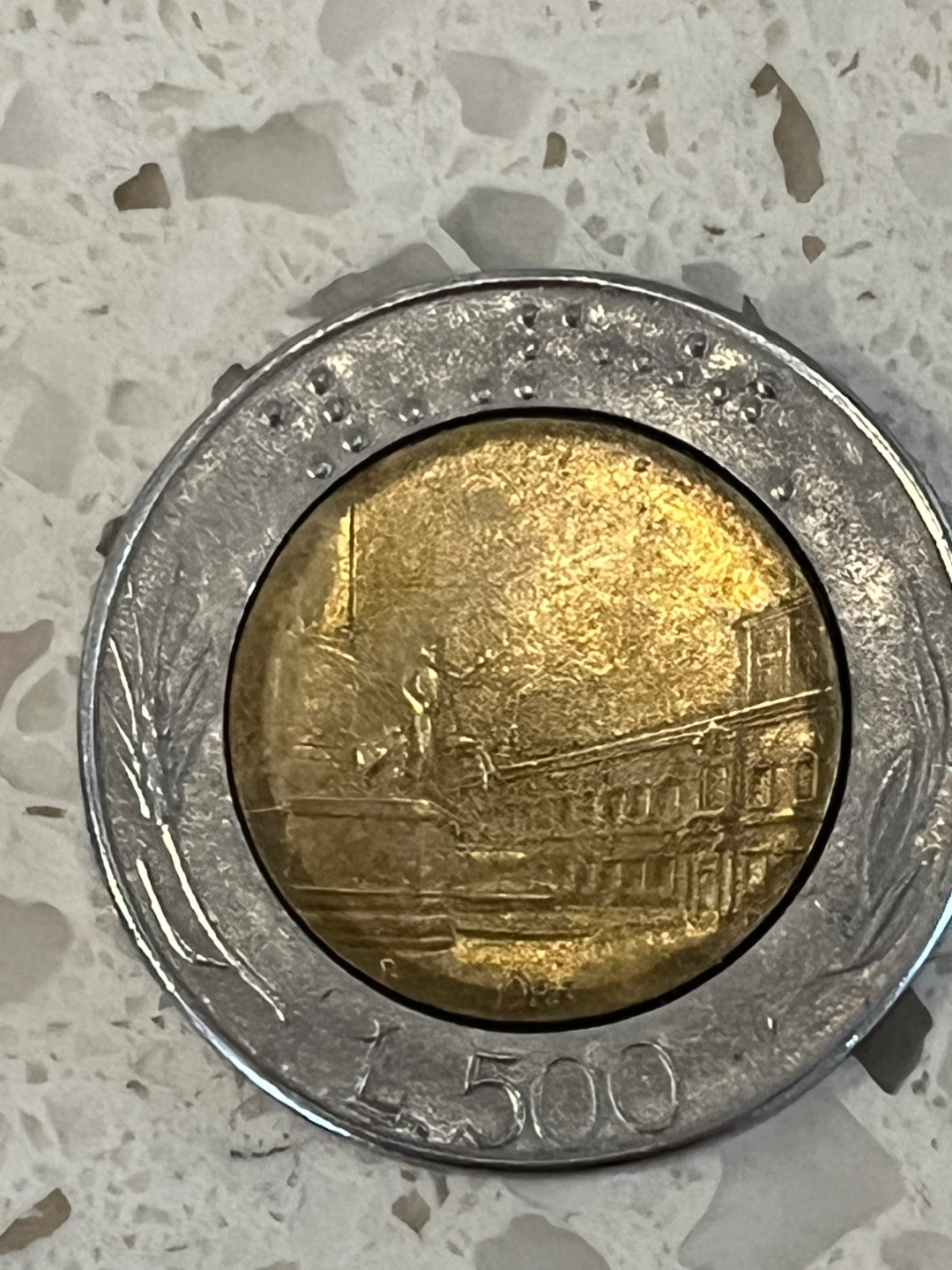 1986 Italian 500 Lire Coin - photo 2