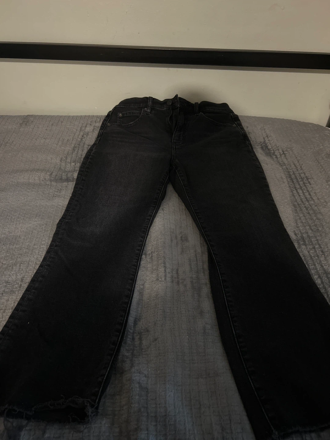 Black Bootcut Jeans