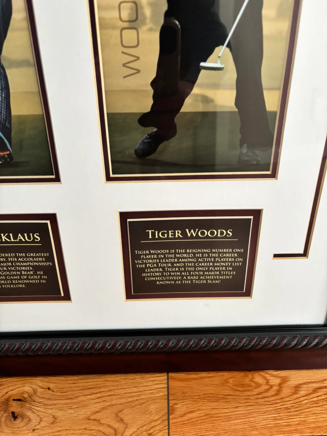 Vintage “Legends of Golf” Deluxe Framed Art - photo 5