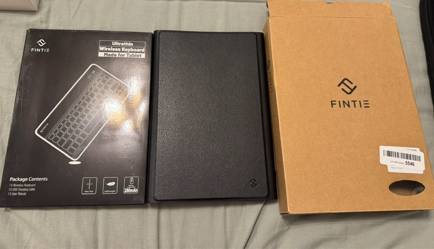 Finite 10 inch Wireless Keyboard and Case