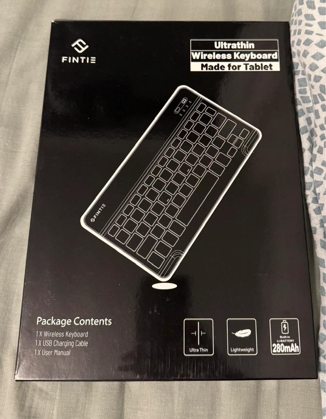 Finite 10 inch Wireless Keyboard and Case - photo 2