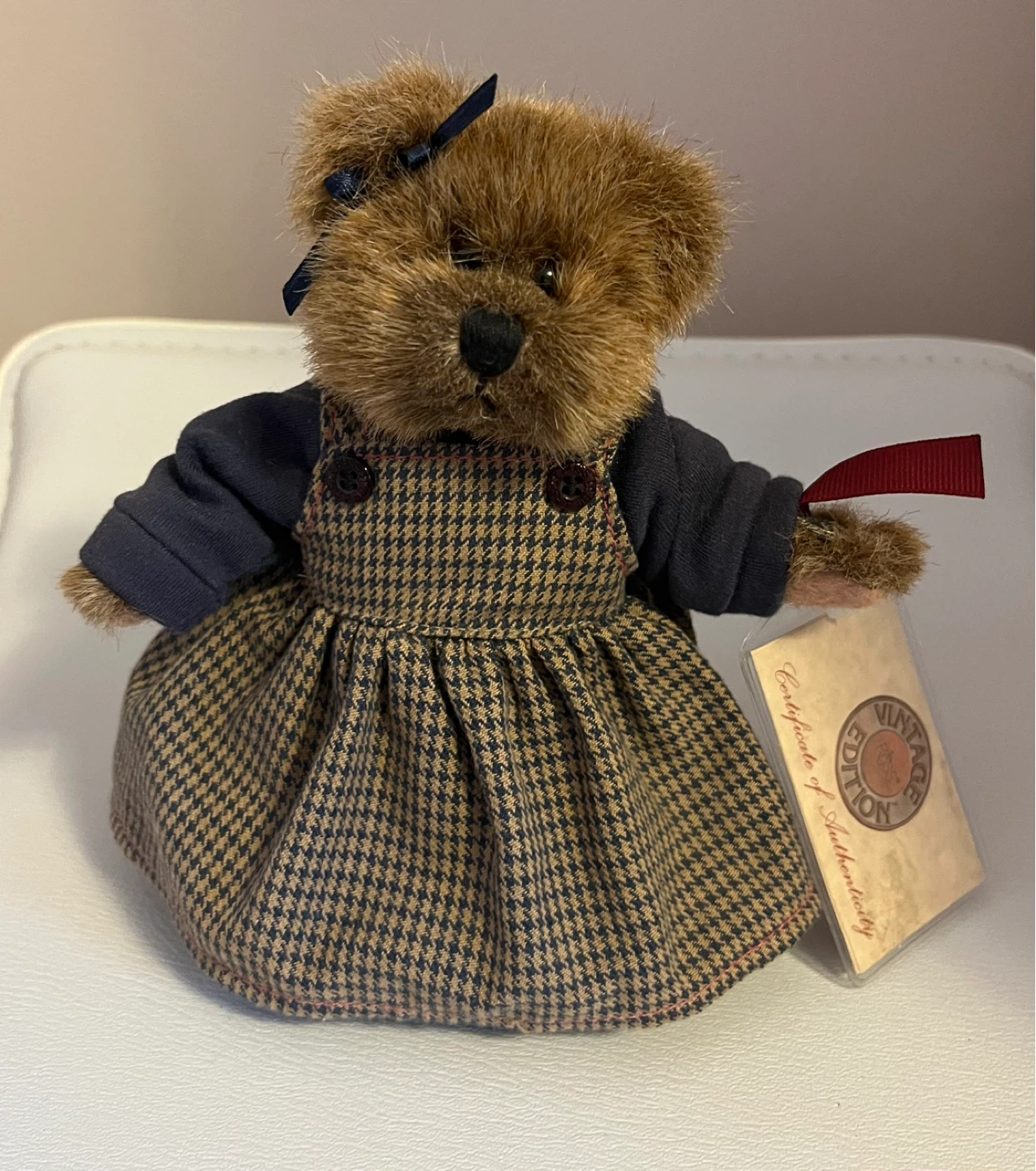 Russ Berrie & Company Vintage Edition Teddy Bear