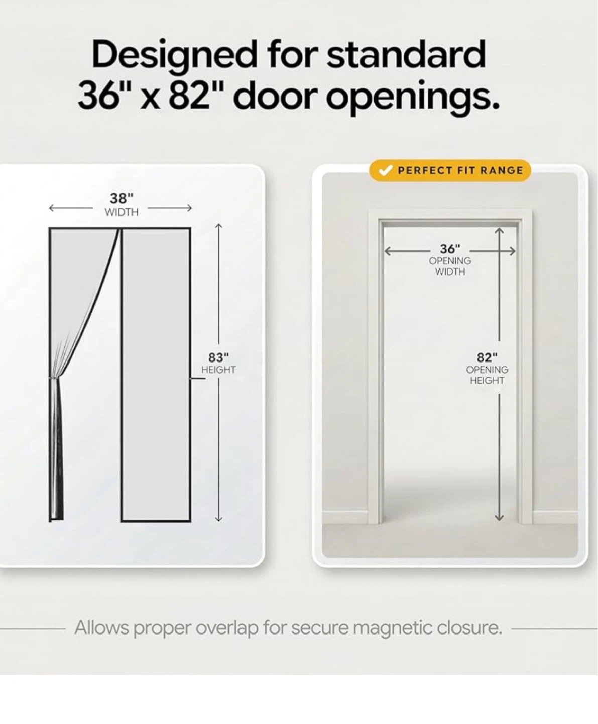 Magnetic Screen Door mesh