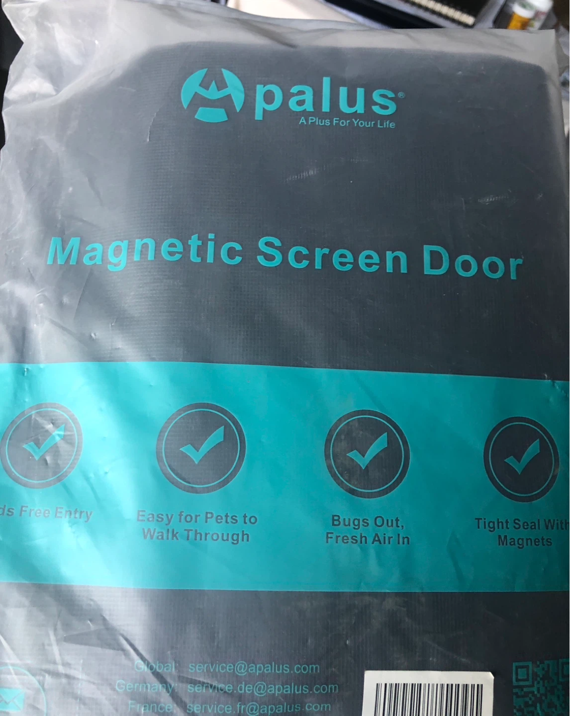 Magnetic Screen Door mesh - photo 2