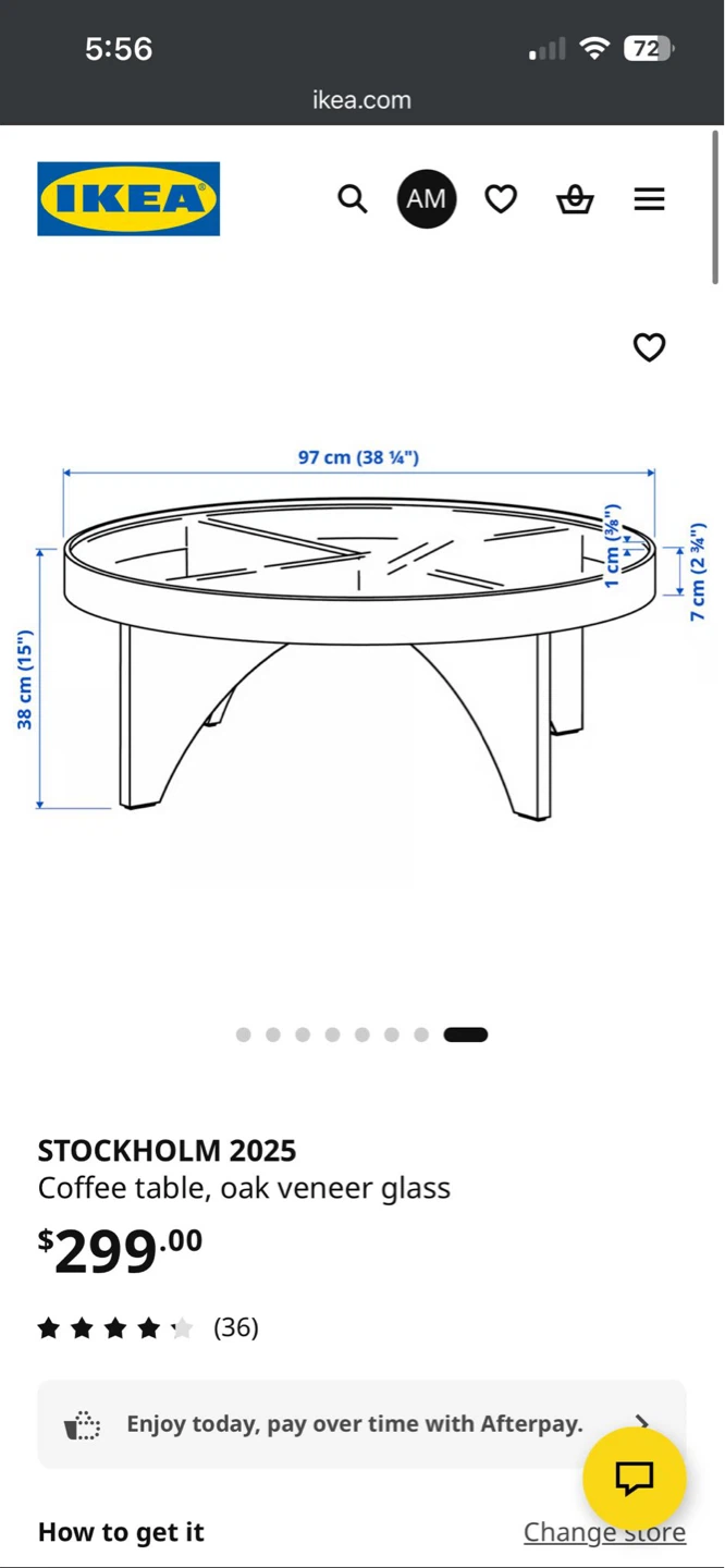 IKEA STOCKHOLM 2025 Coffee Table - photo 4