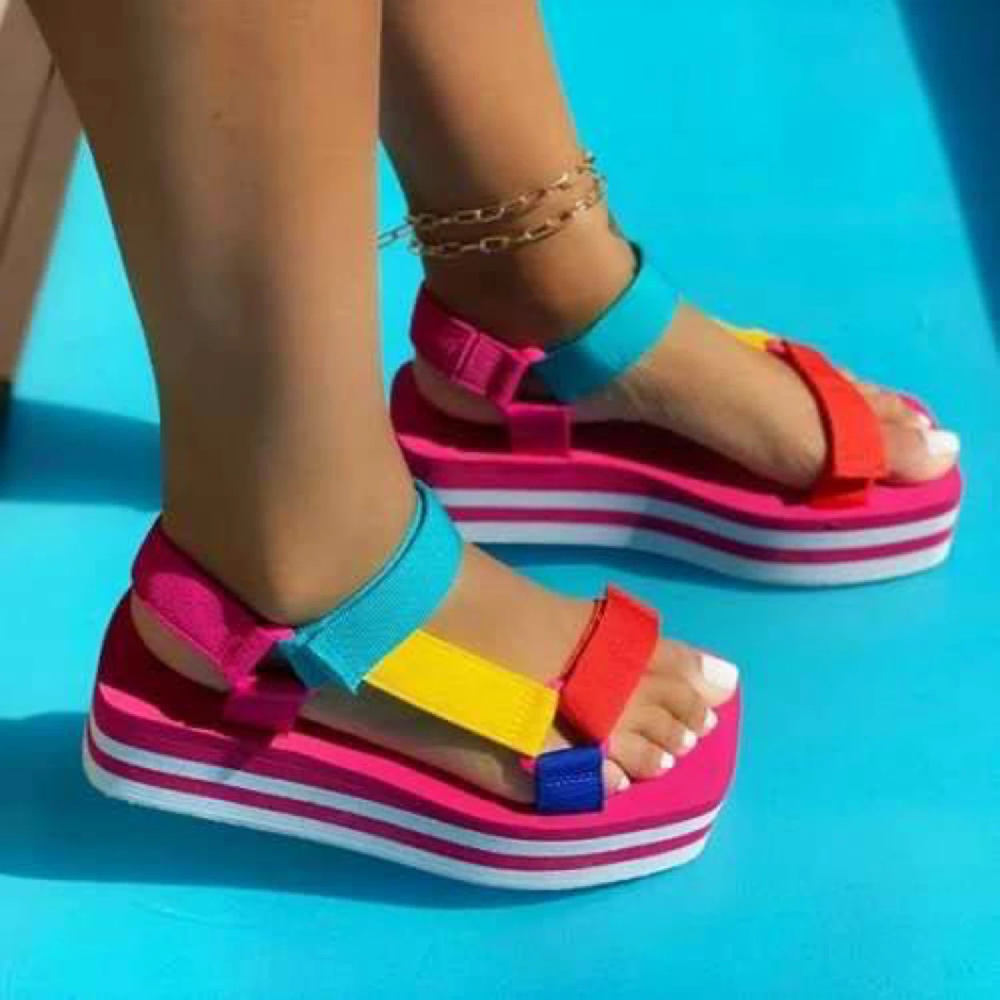 Women's Platform Sandals - photo 4