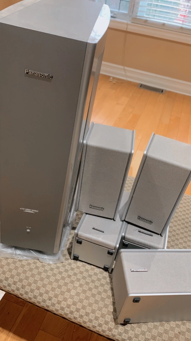 Panasonic Active 2.1 Channel Speaker System - photo 3
