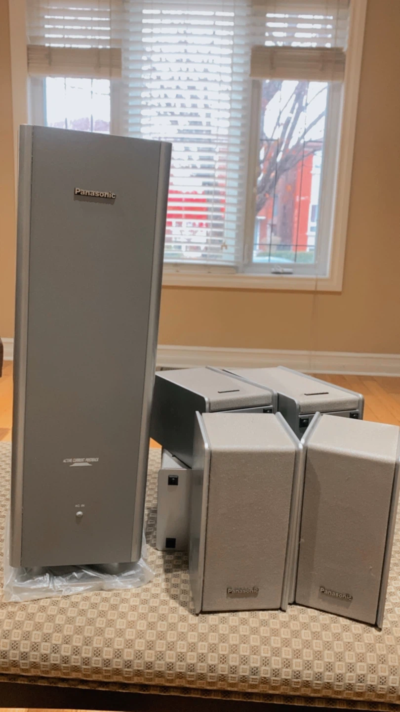 Panasonic Active 2.1 Channel Speaker System