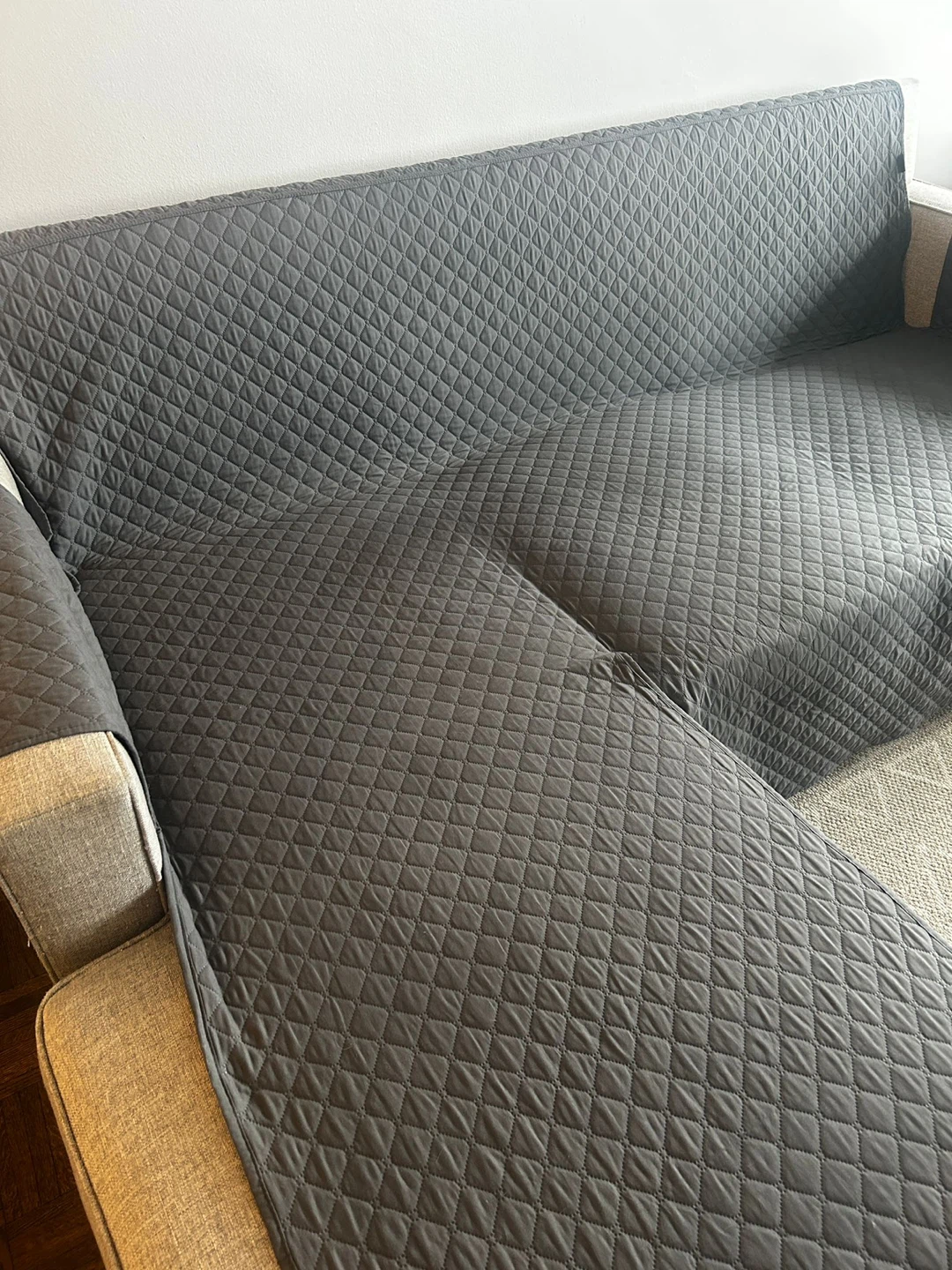 Pottery Barn sectional sofa with chaise lounge - photo 3