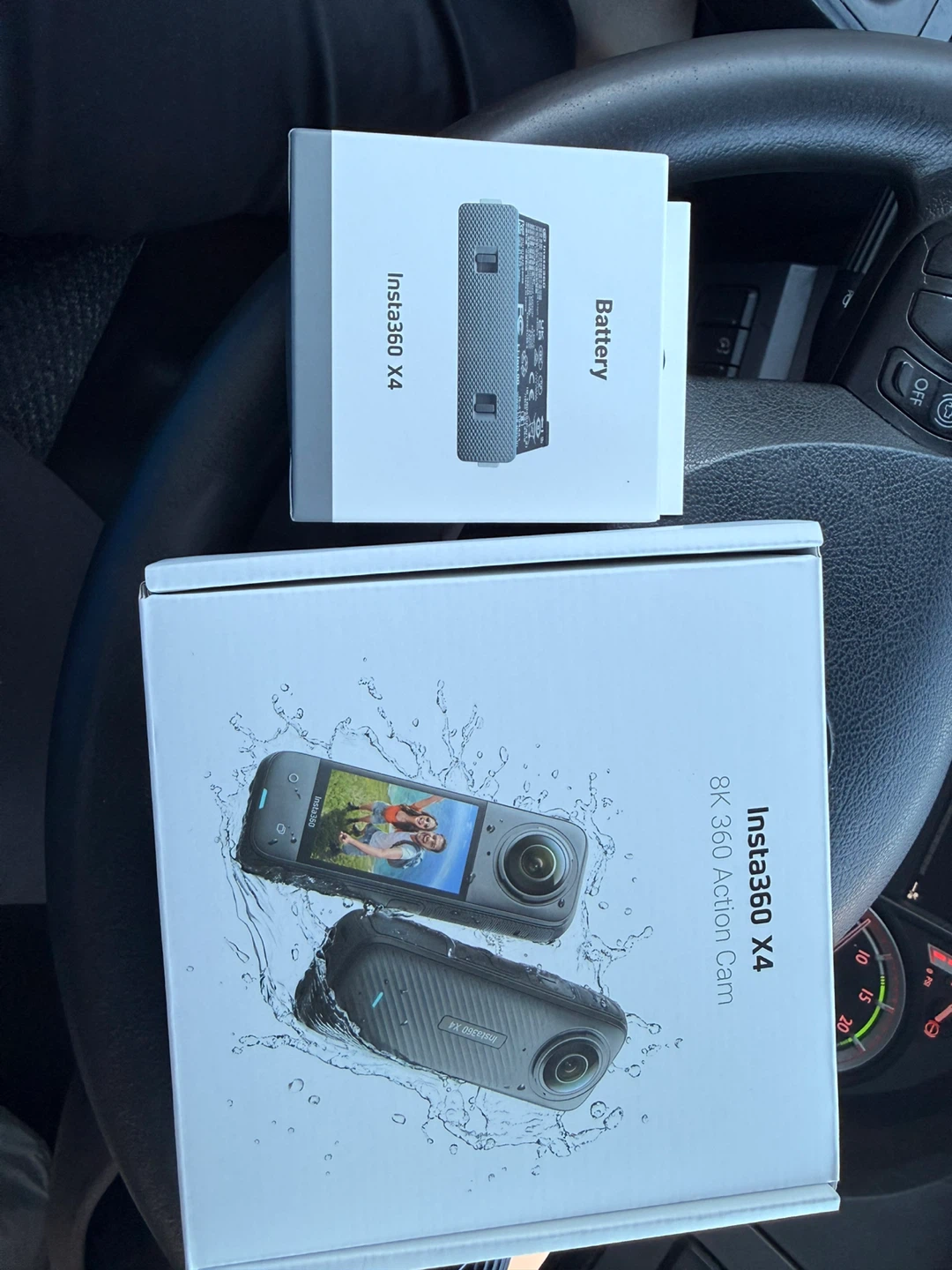 Insta360 X4 8K 360 Action Camera with Battery