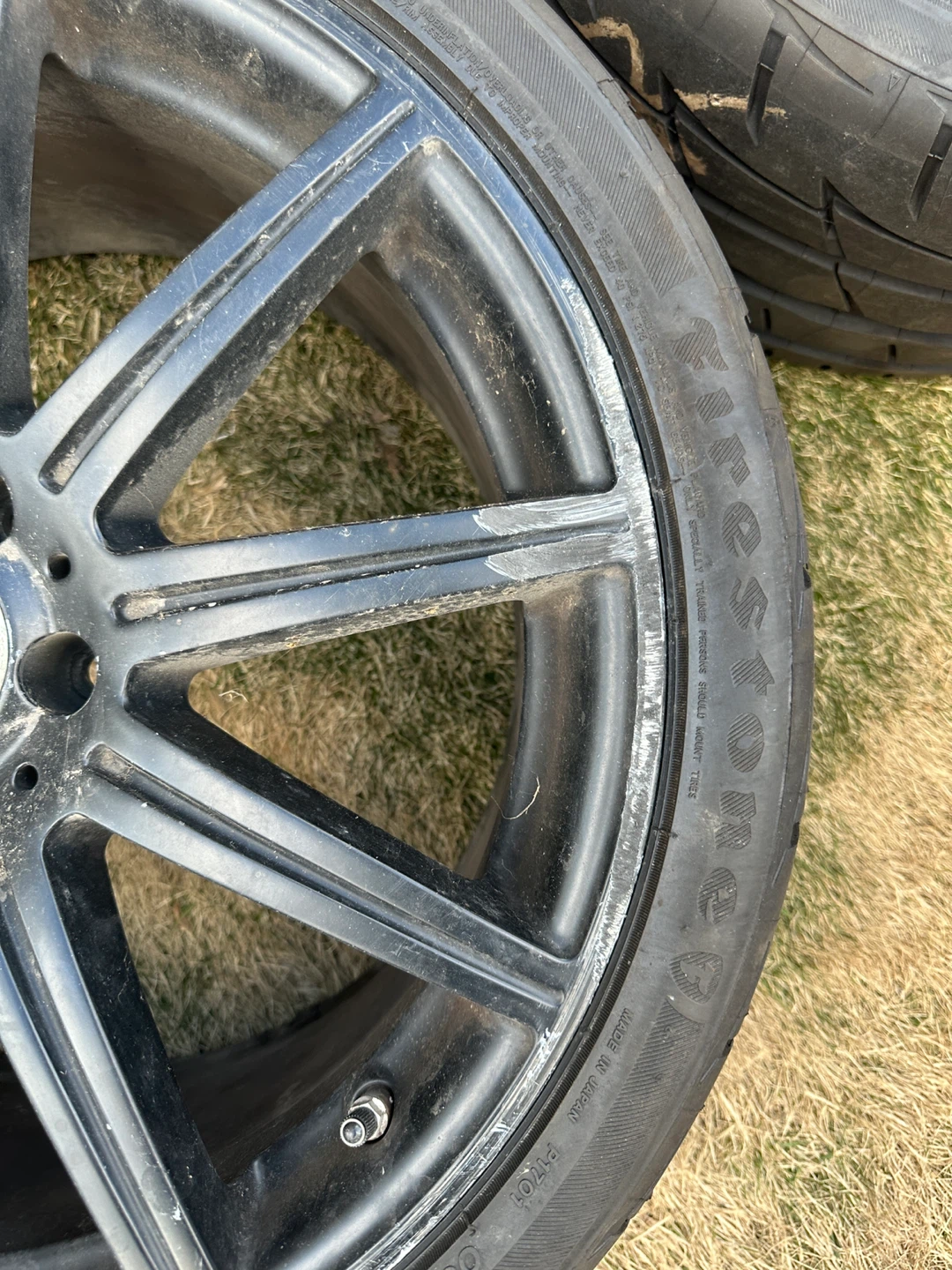 Set of 4 Mercedes-Benz AMG Wheels with Firestone Tires - photo 4