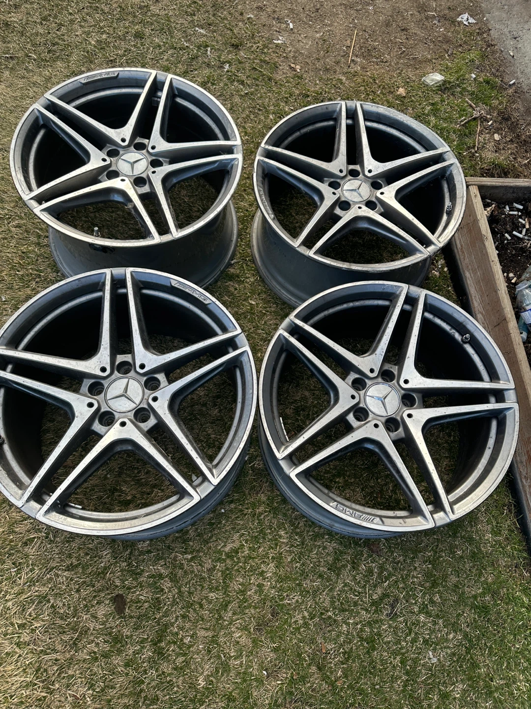 Mercedes AMG Wheels with Tires