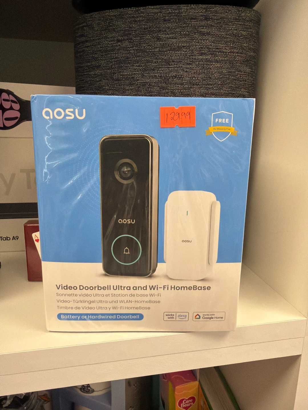 aosu Video Doorbell Ultra and Wi-Fi HomeBase