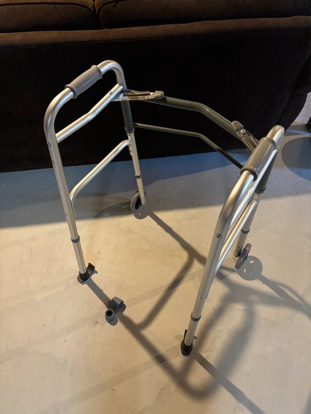 Aluminum Walker with Wheels