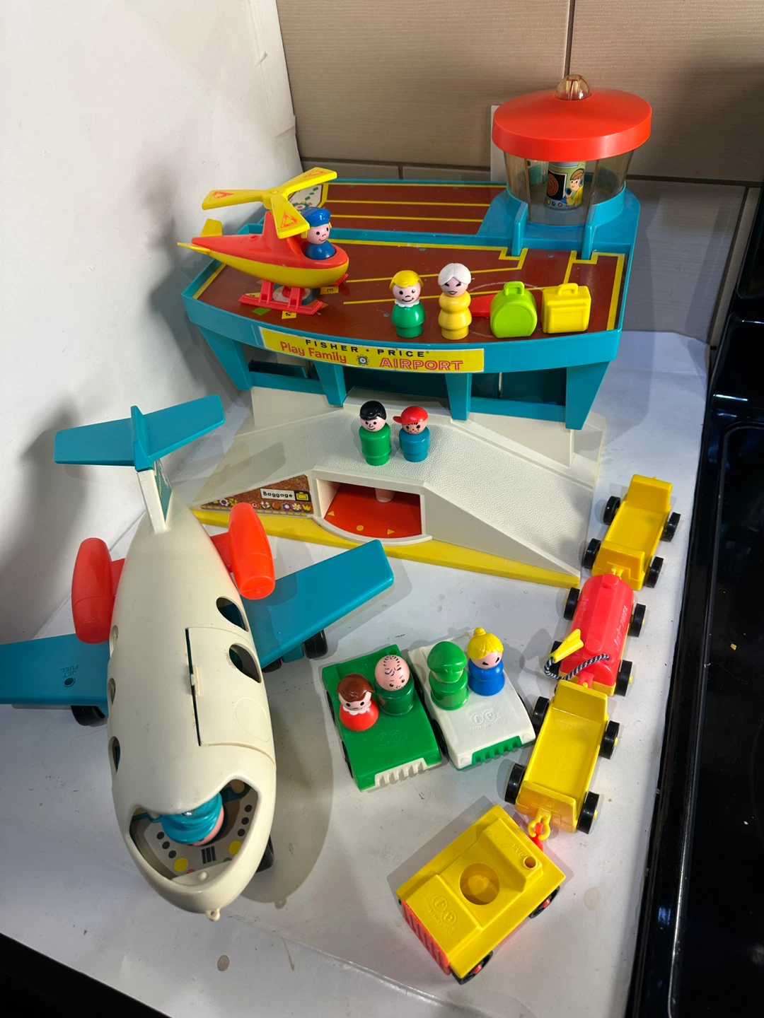 Fisher-Price Play Family Airport with Accessories