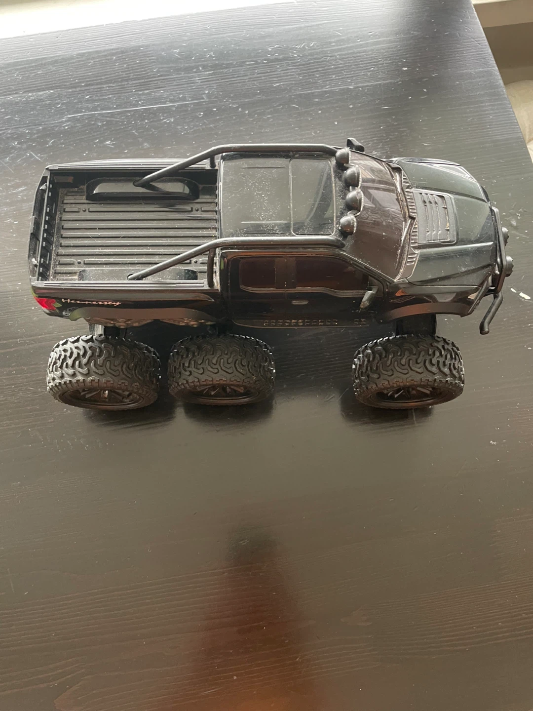 Black 6-Wheel Monster Truck Toy 🌱