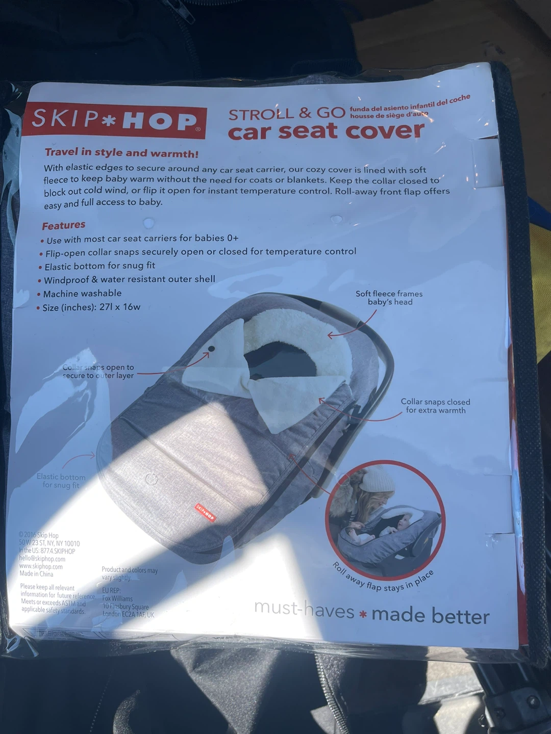 Skip Hop Stroll & Go Car Seat Cover - photo 3