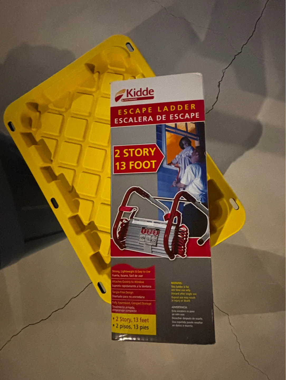 Kidde 2 Story 13 Foot Escape Ladder