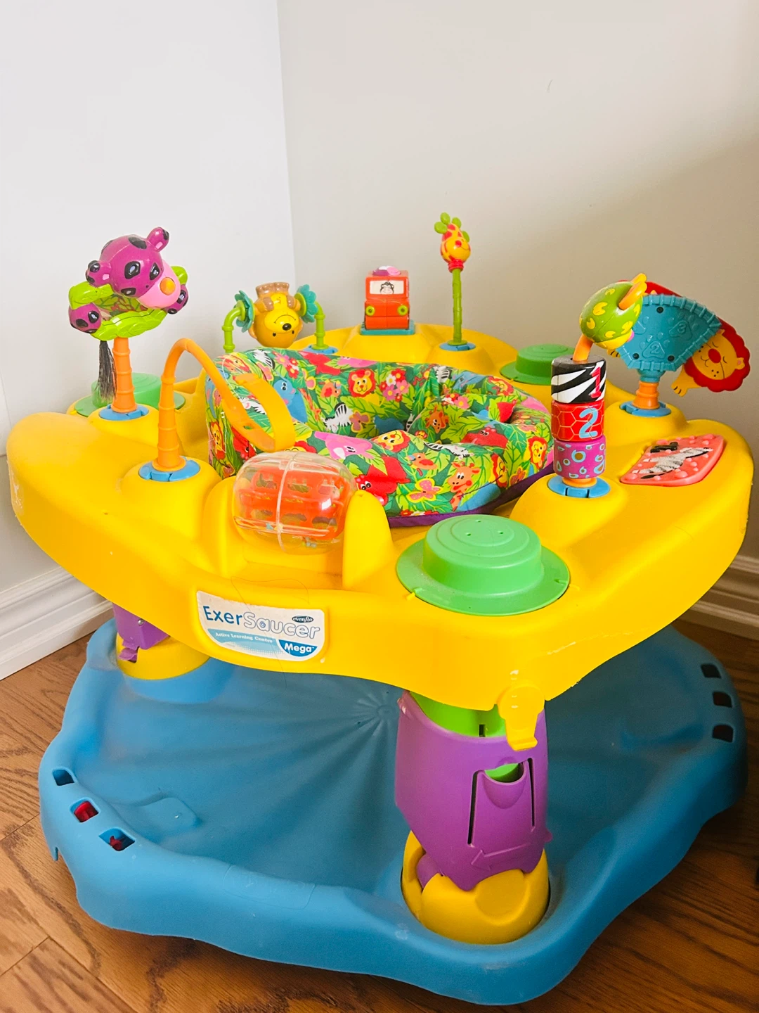 Evenflo ExerSaucer Mega Jump Activity Center