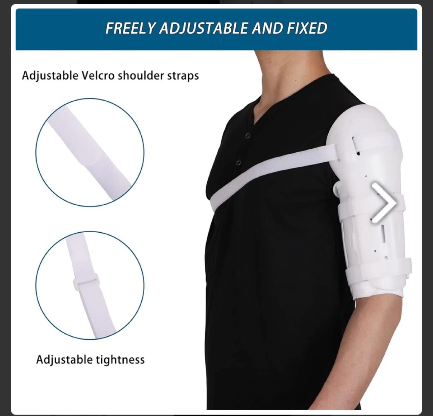 Adjustable Shoulder Immobilizer Brace - photo 2