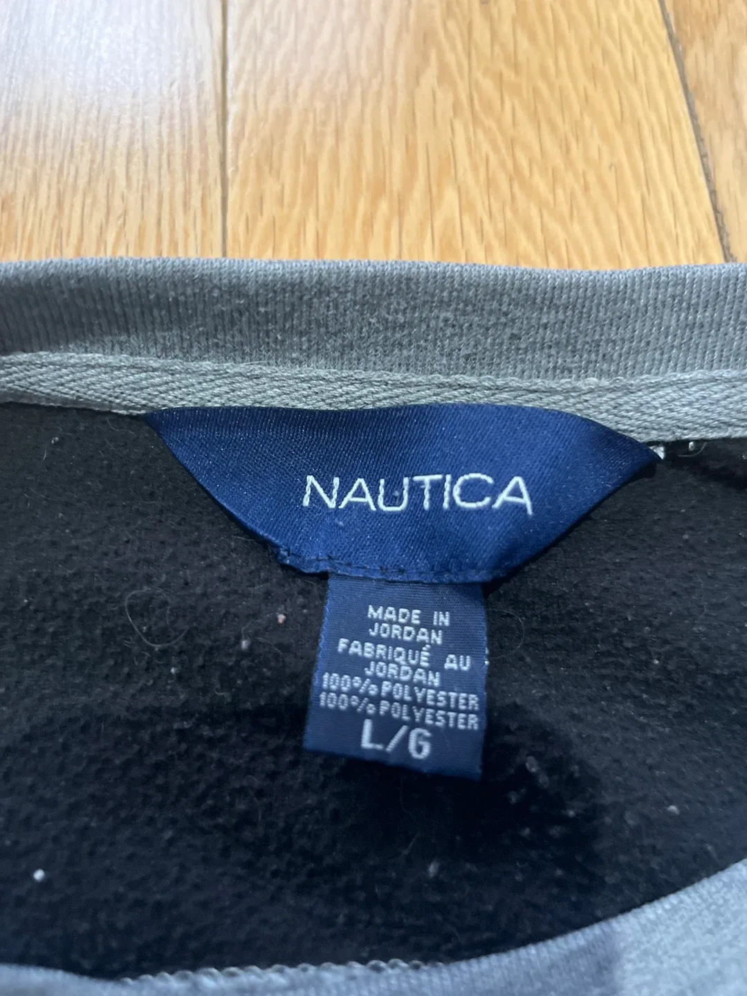 Nautica Grey Crewneck Sweatshirt Size L/G - photo 3