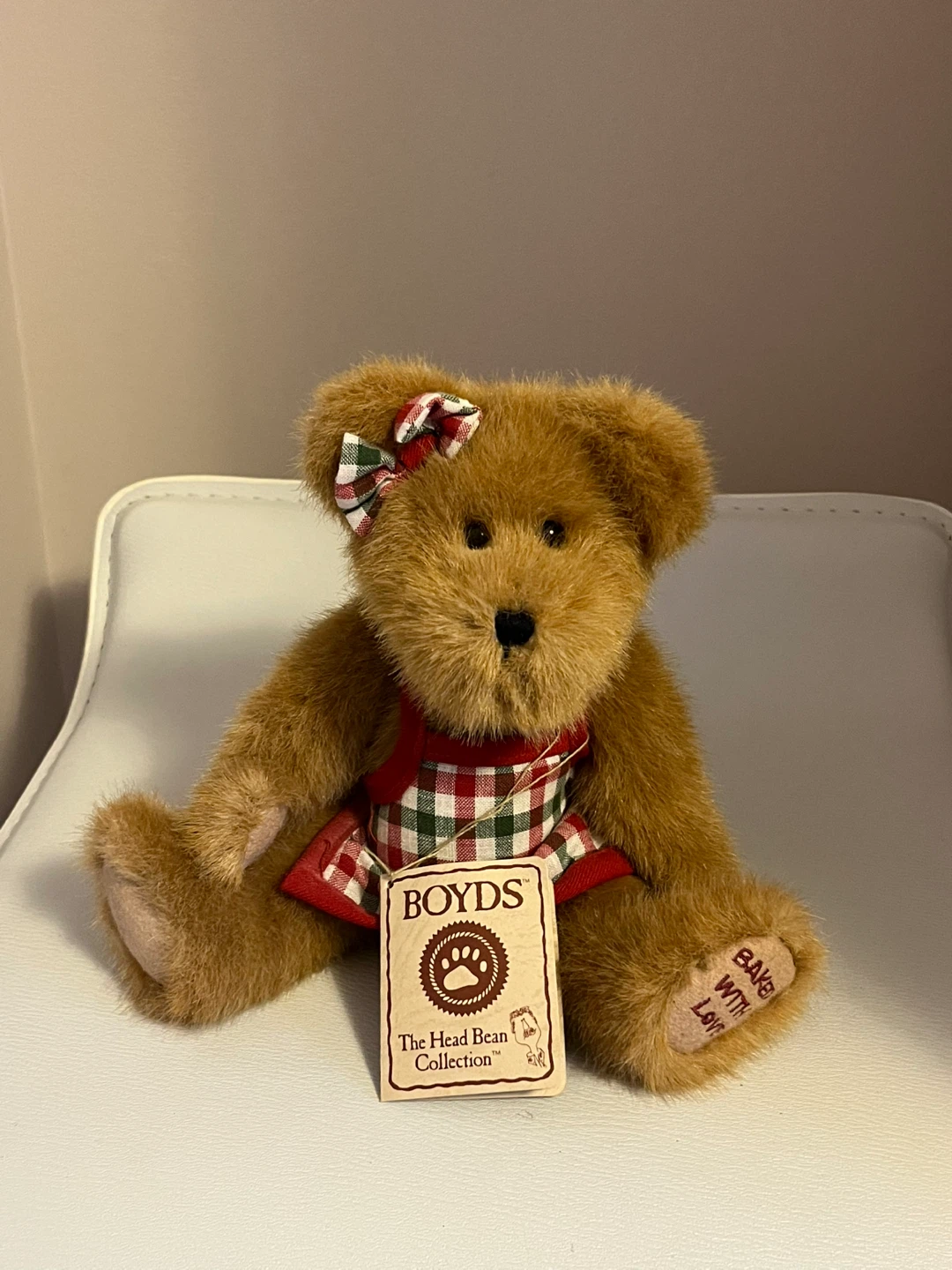 Boyds The Head Bean Collection Teddy Bear