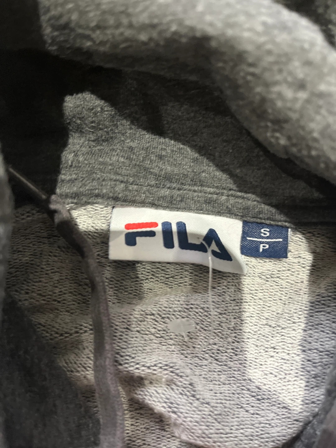 Fila Hoodie - Grey, Size Small - photo 2