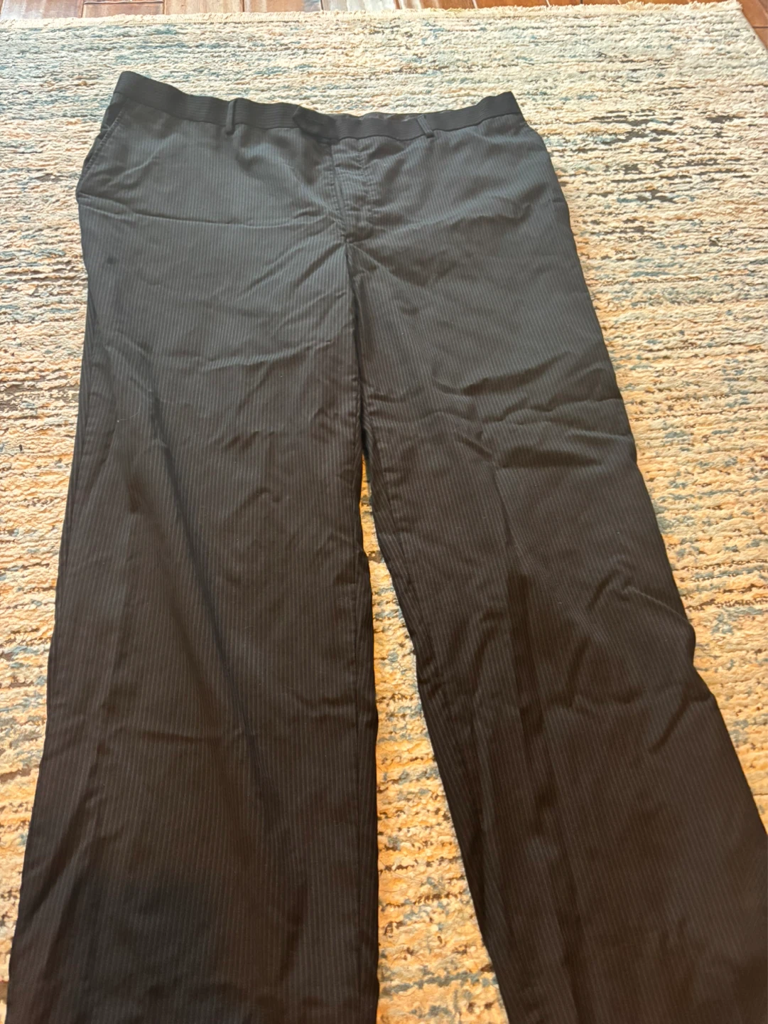 Guy Laroche Striped Dress Pants - Size 44