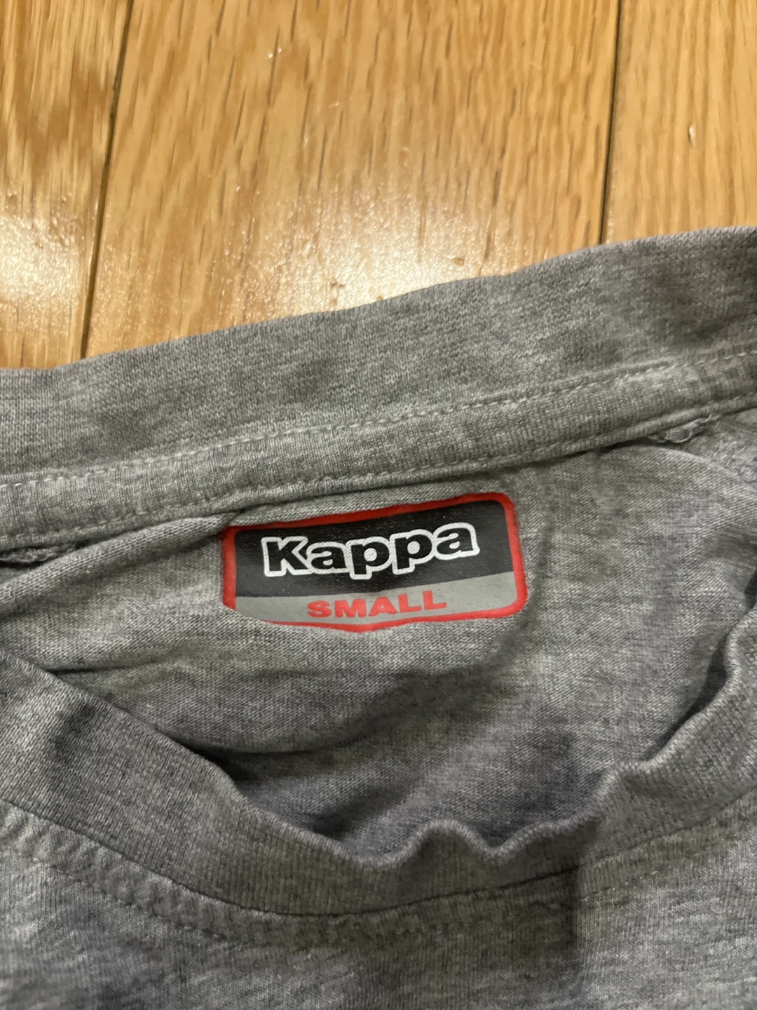 Kappa T-Shirt - Grey, Size Small - photo 3