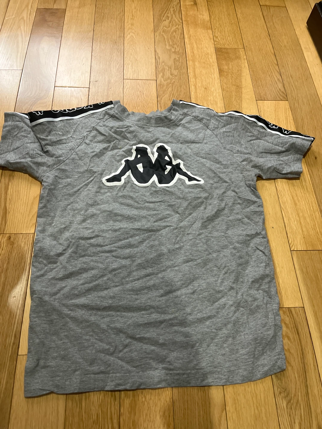 Kappa T-Shirt - Grey, Size Small