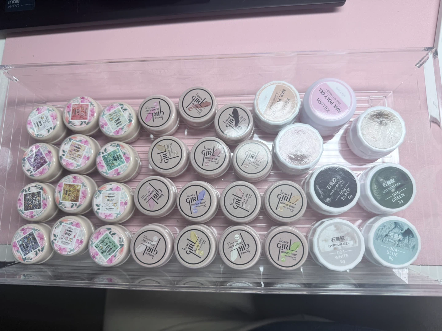 Assortment of gels