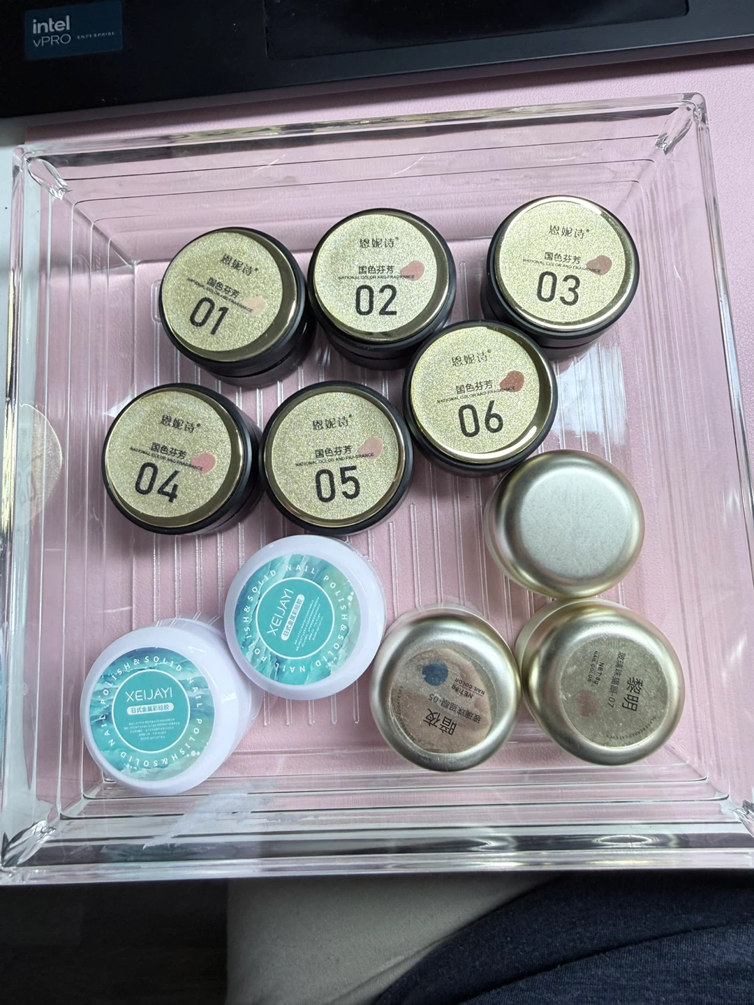 Gel polish assortment