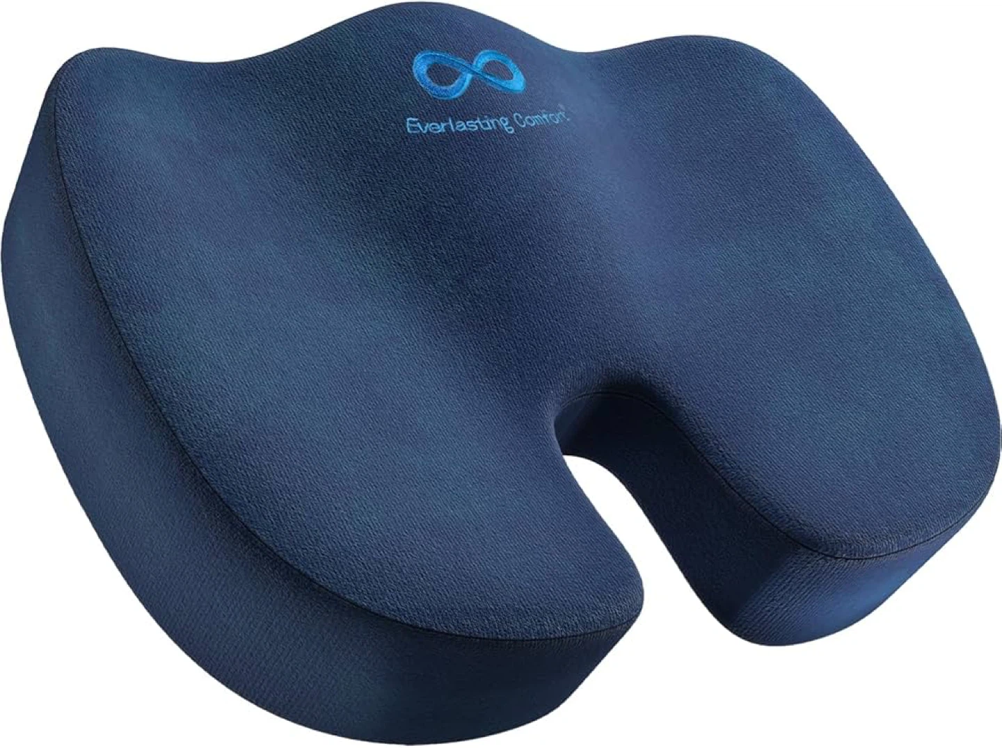 Memory Foam Seat Cushion - Navy Blue