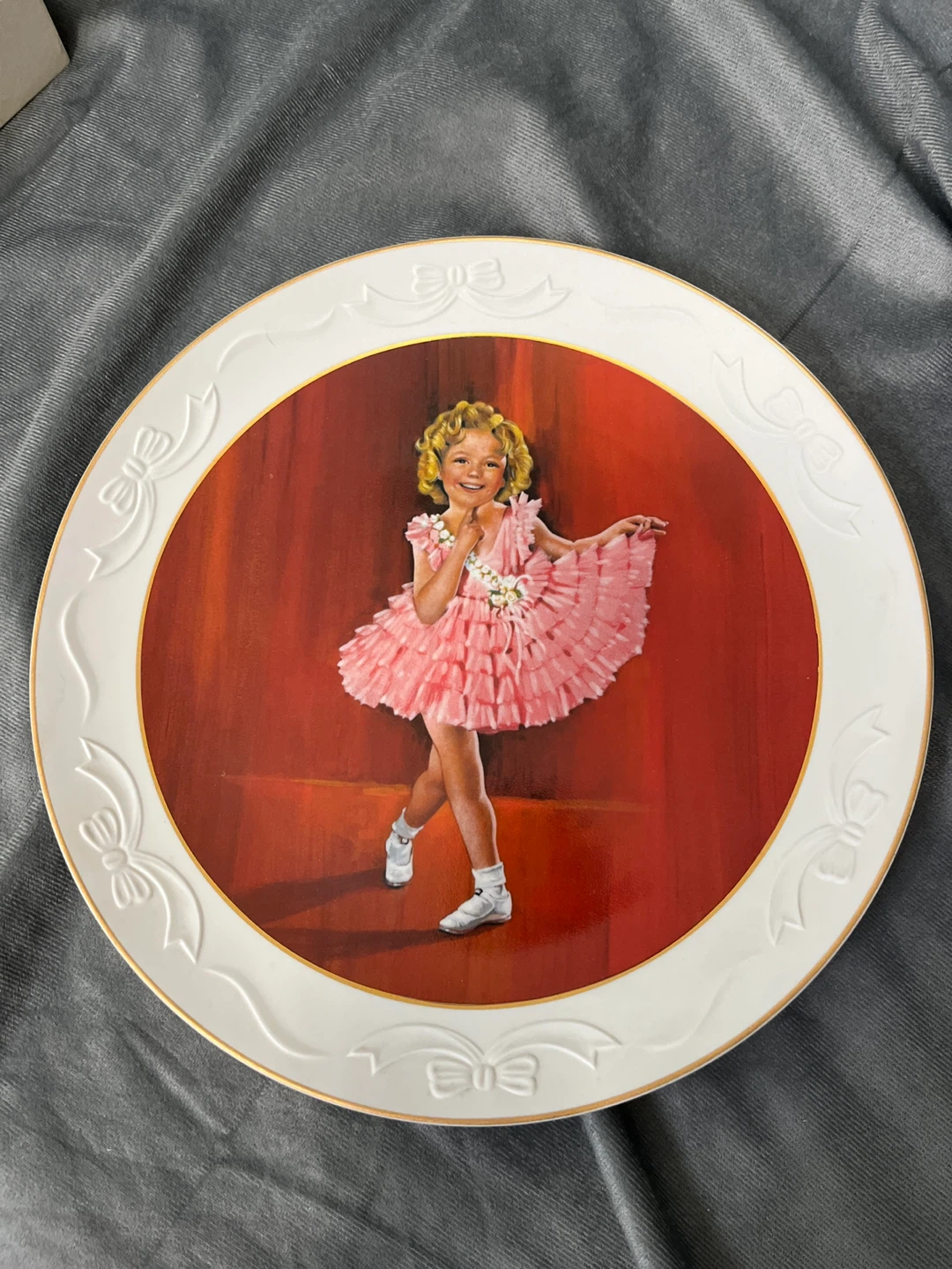 Shirley Temple collector plate - photo 2