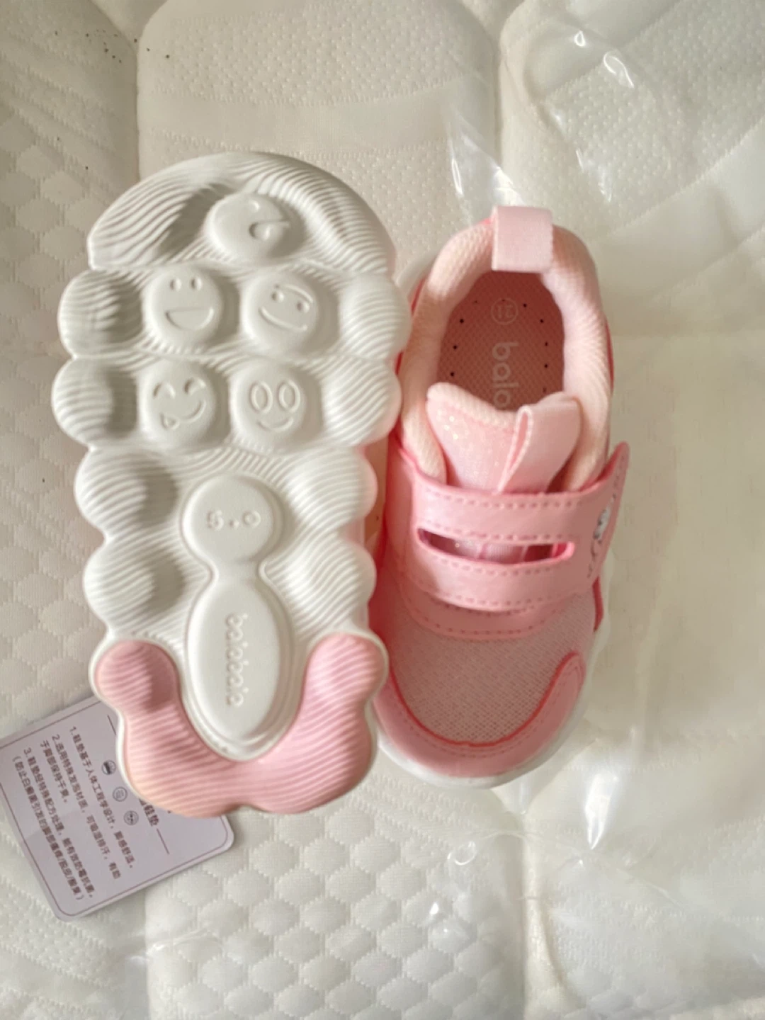 Balabala Pink toddler Sneakers size5 - photo 2