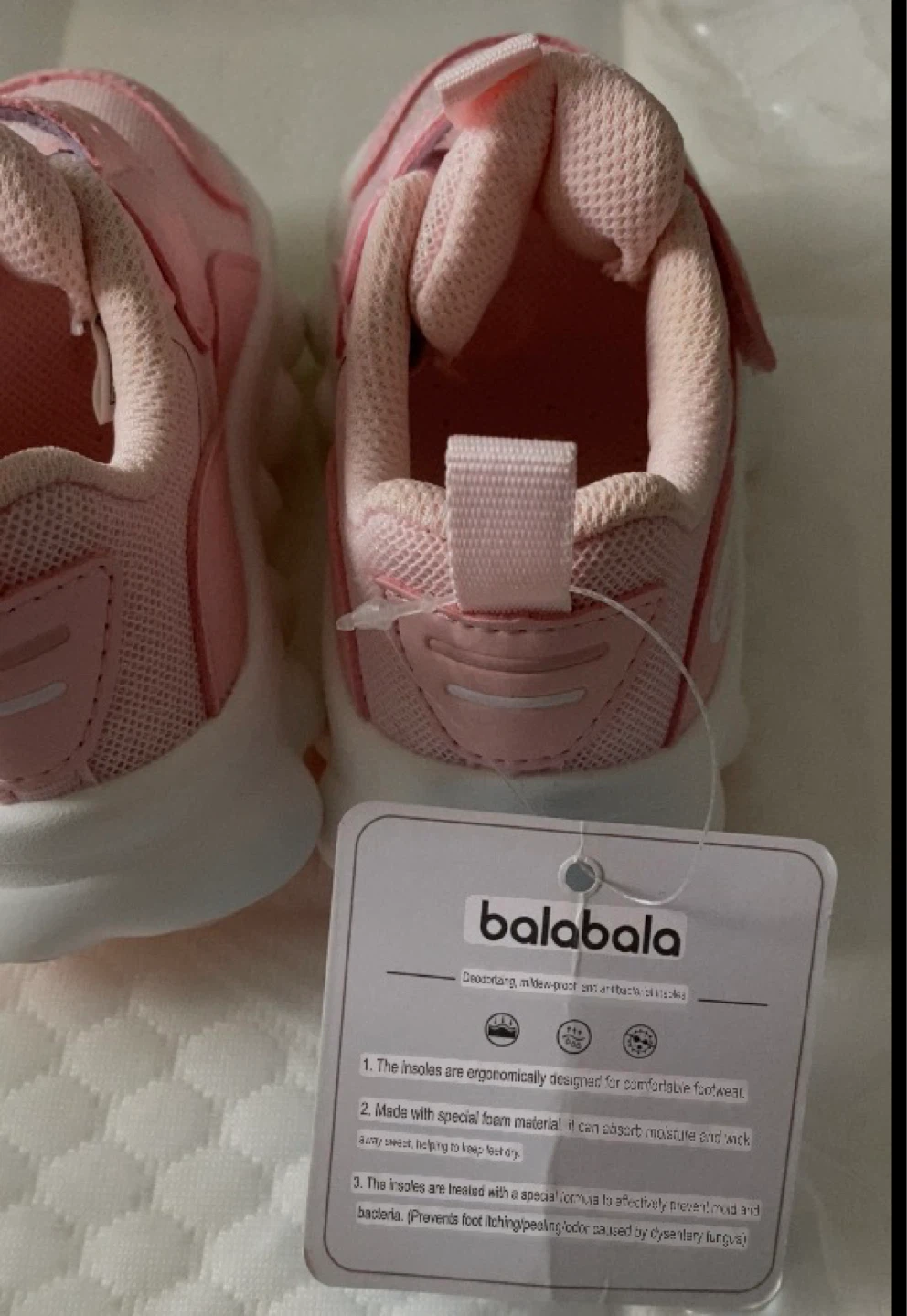 Balabala Pink toddler Sneakers size5 - photo 4