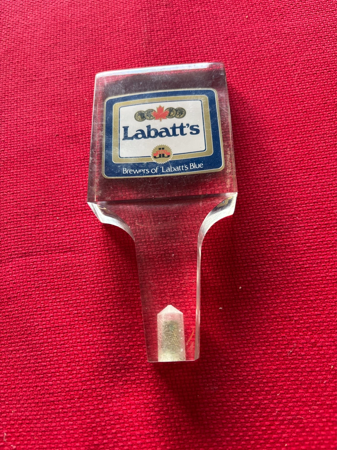Labatt's Brewers of Labatt's Blue Beer Tap Handle