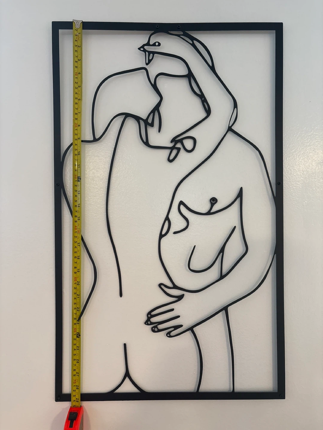 Abstract Couple Metal Wall Art - photo 4