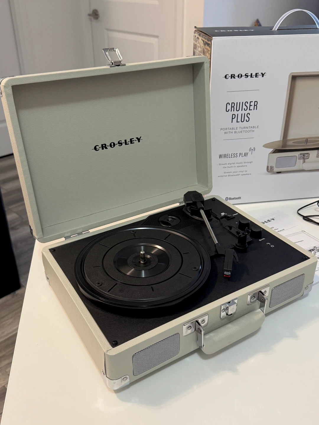Crosley Cruiser Plus Turntable - Rare Dune Color
