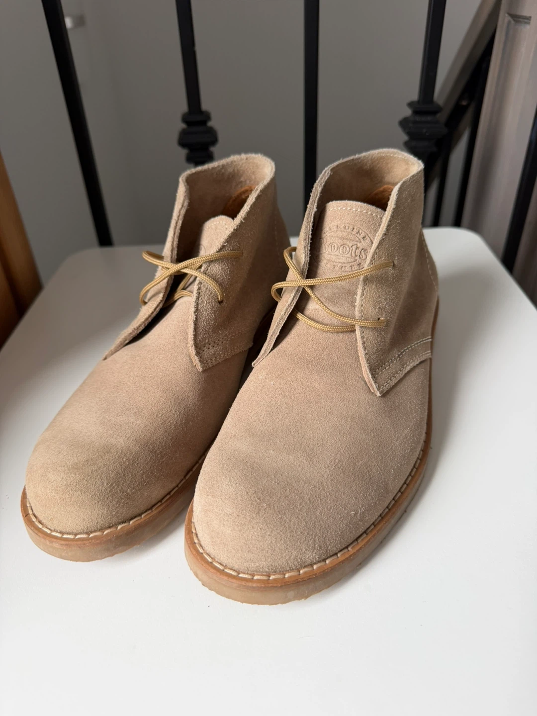 Roots Suede Desert Boots - Size 7.5