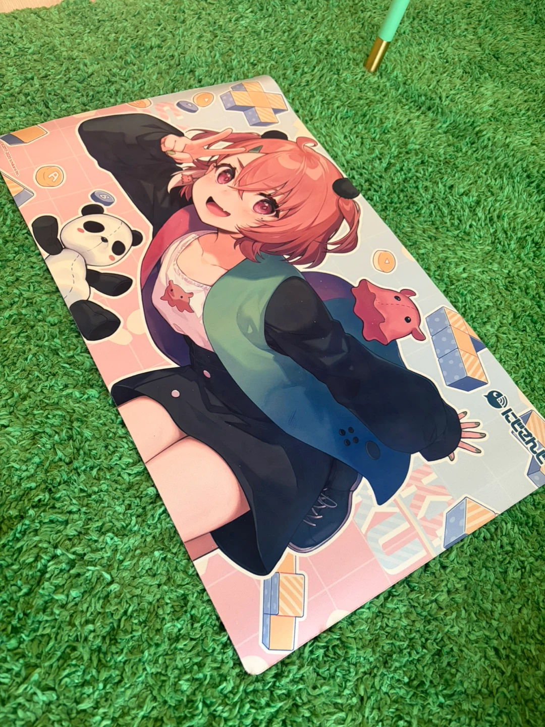 Vtuber Playmat - Saku Sasaki (Nijisanji)